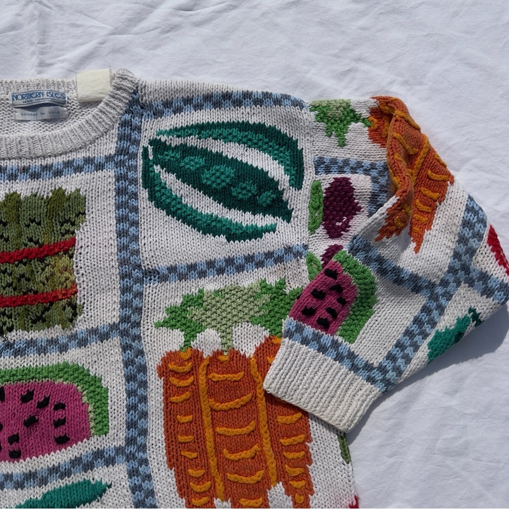 Northern Isles - Knitted By Hand Fruit Sweater - Picture 5 of 5